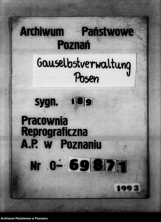 Obraz 1 z jednostki "Forderung gegen Anlieger der Jarotschiner Kreisbahn."