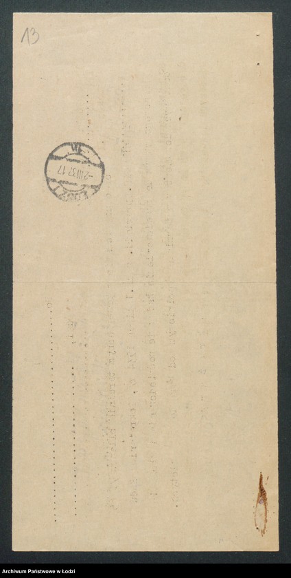 Obraz 15 z jednostki "Henoch Rajchert- skręcalnia nici"