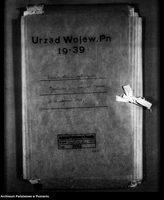 Obraz 4 z jednostki "Sprawozdania sytuacyjne tygodniowe za czas od 29 czerwca do 2 sierpnia 1928 r."