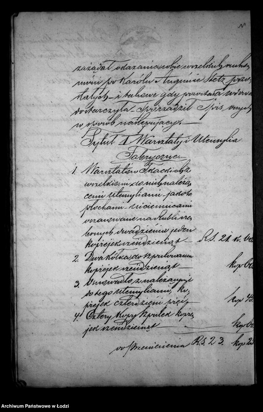 Obraz 16 z jednostki "Akta tyczące się spisu inwentarza pozostałości tudzież ustanowienia opieki nad nieletnimi po Karolu Augusie Stetz"