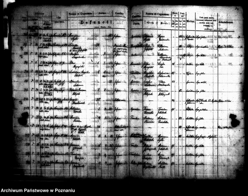 Obraz 18 z jednostki "Księga zgonów"