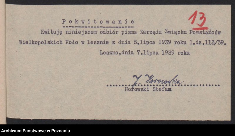 Obraz 15 z jednostki "Leszno - akta koła."