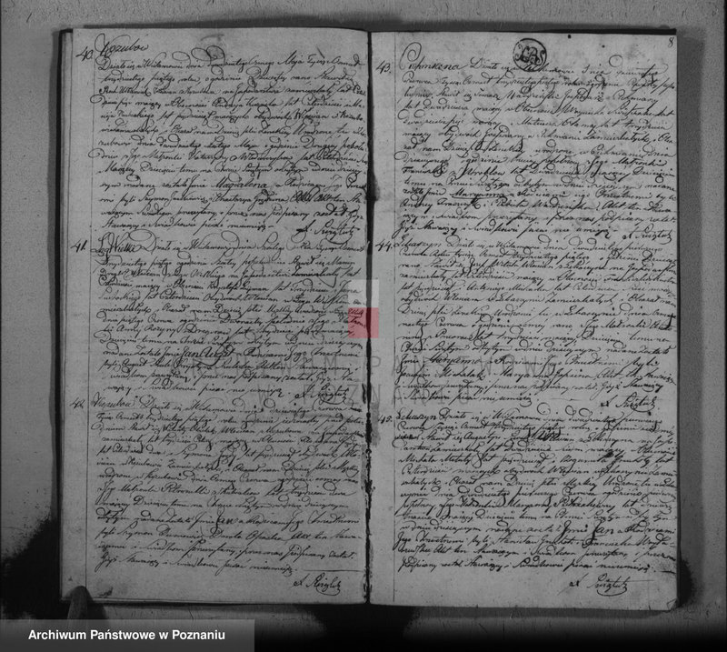 image.from.unit.number "Akta urodzeń, małżeństw i zejścia"