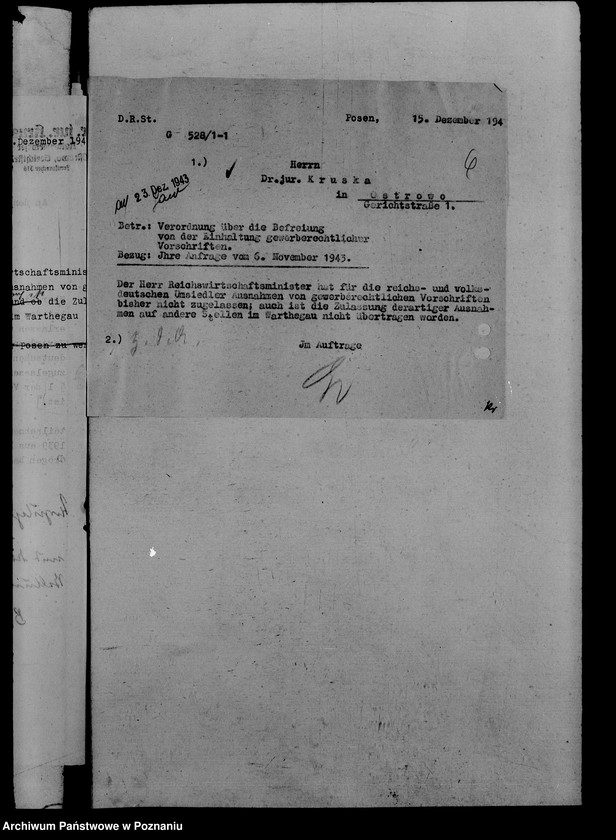 Obraz 10 z jednostki "Handwerks- und Handelsausübung"