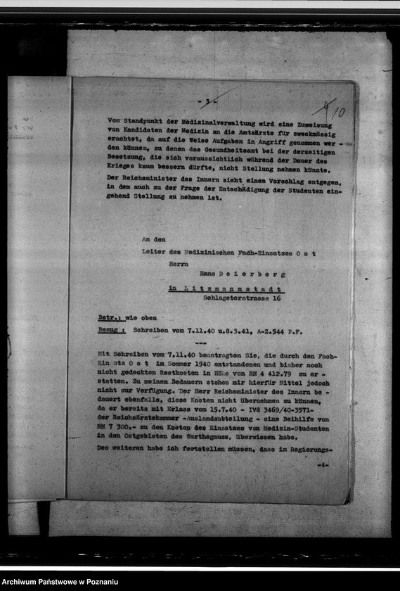 Obraz 14 z jednostki "Mitarbeit von Kandidaten der Medizin in öffentlichem Gesundheitsdienst"