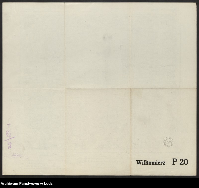 Obraz 2 z jednostki "Karte des westlichen Russlands P 20 Wiłkomierz"