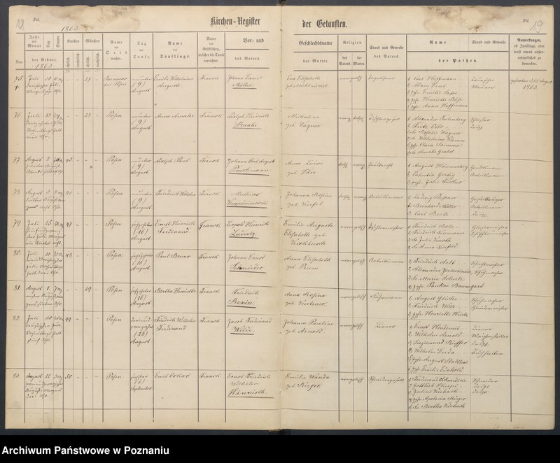 Obraz 12 z jednostki "Duplikat der Taufen, Trauungen, Begräbnisse"