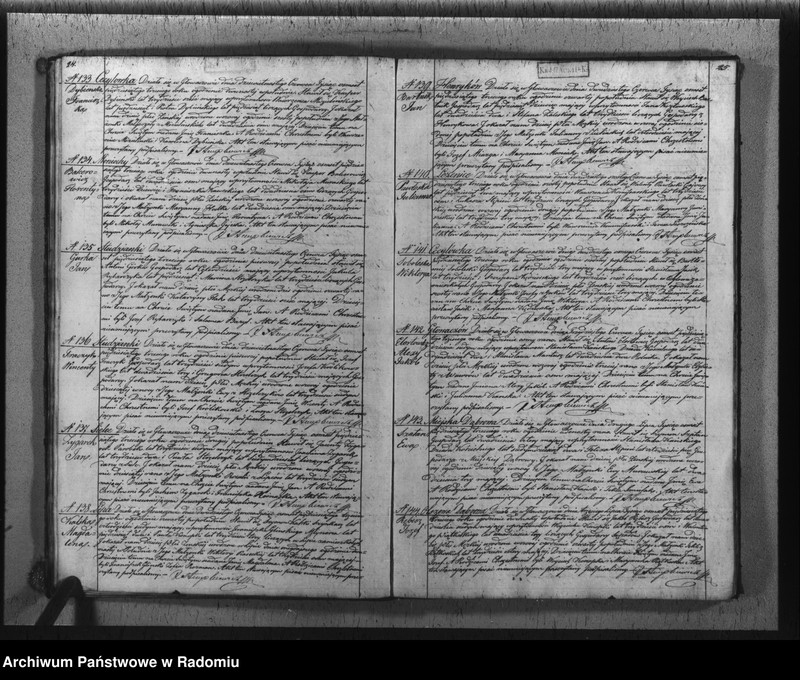 image.from.unit.number "Duplikat akt urodzonych, zaślubionych i zmarłych z parafii Głowaczew w roku 1853"