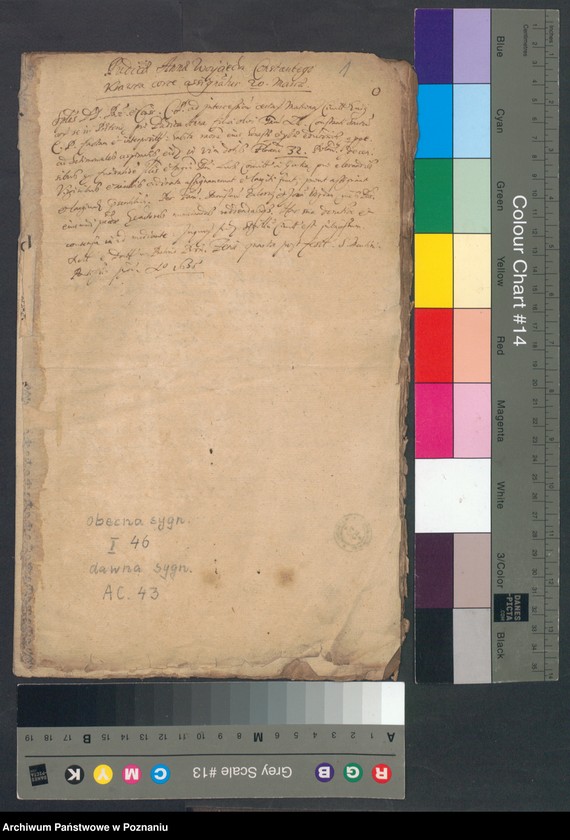 Obraz 4 z jednostki "Acta consularia civitatis Posnaniae."