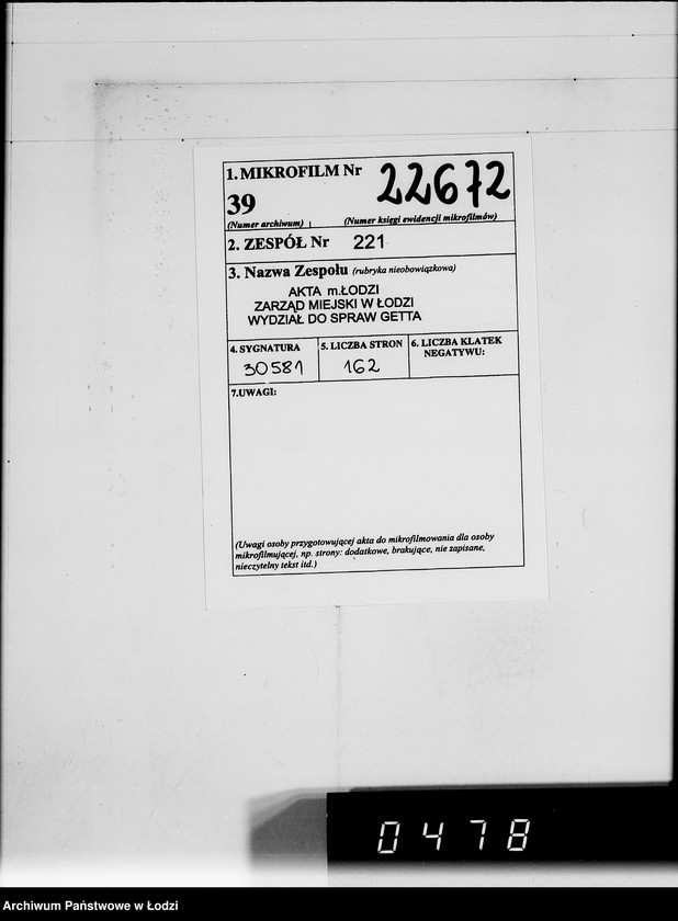 Obraz 2 z jednostki "A.Fulde [rachunki za usługi transportowe dla Getta]"