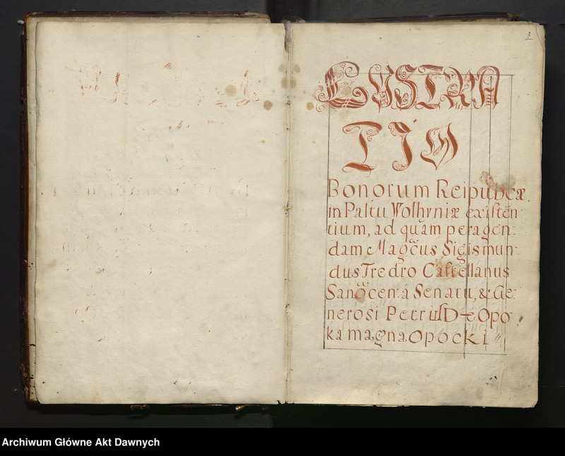 image.from.unit.number ""Lustratia Bonorum RP i Palatinatu Wołhynie (...) 1663 (...) expedita""