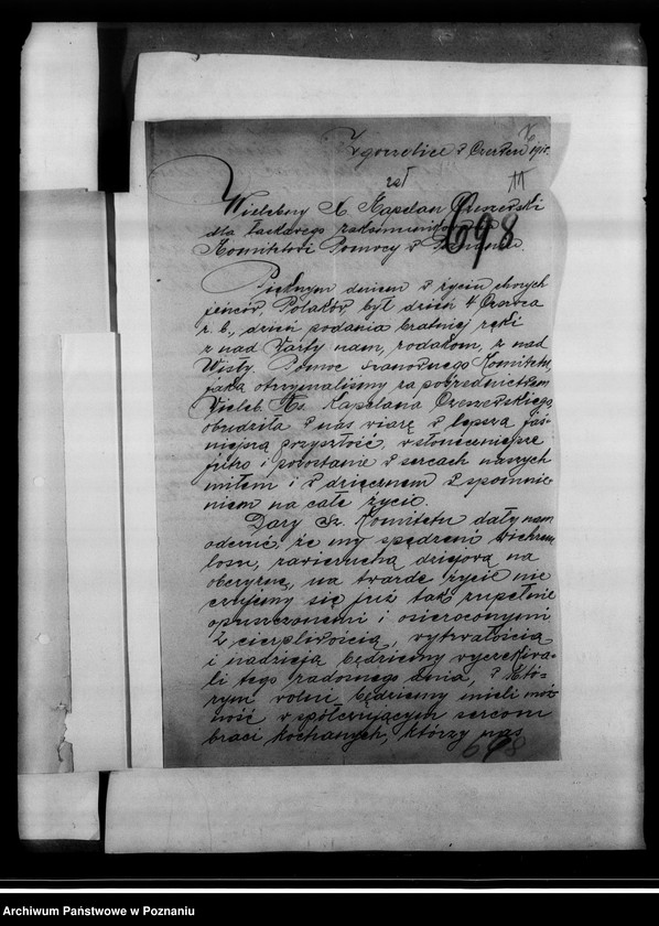 Obraz 20 z jednostki "Korespondencja - listy jeńców wojennych o pomoc materialną z obozu Zgorzelice."