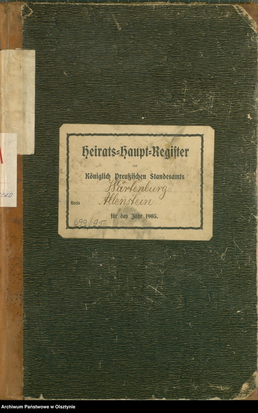 image.from.unit.number "Heiraths-Haupt-Register Nr 1 - 23"