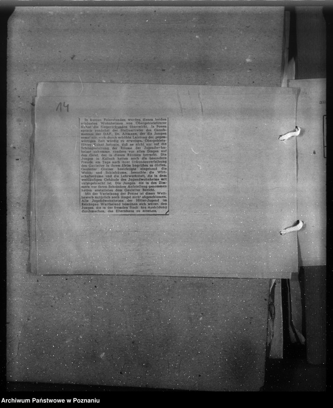 Obraz 18 z jednostki "Wycinki prasowe dotyczące Kraju Warty"