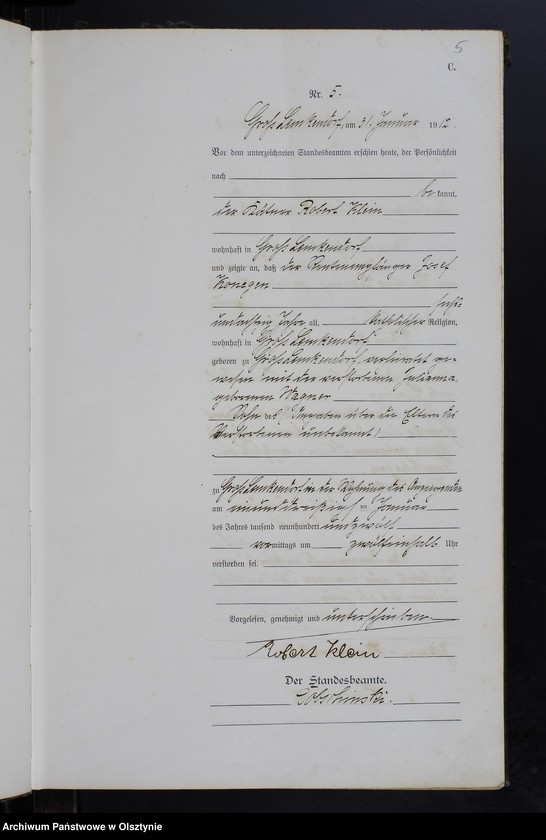 image.from.unit.number "Sterbe-Haupt-Register Nr 1-60, 1-43, 1-42, 1-67, 1-54"