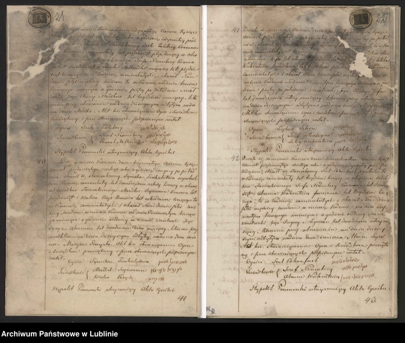 Obraz 14 z jednostki "Księga urodzeń, małżeństw i zgonów"