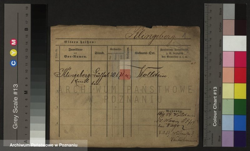 Obraz 1 z jednostki "Klingeberg - Klofik"