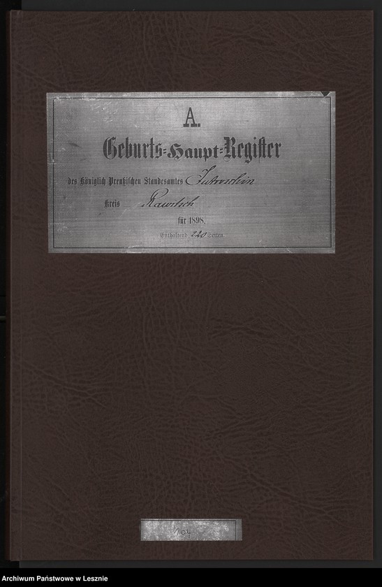 Obraz 2 z jednostki "[Księga urodzeń]"