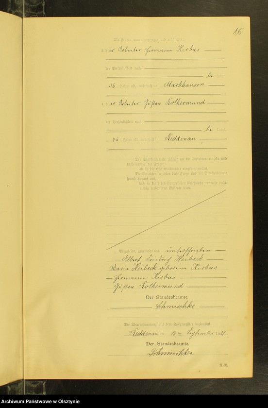 image.from.unit.number "Heiraths-Neben-Register Nr 1 - 14 [ Księga małżeństw - wtóropis ]"
