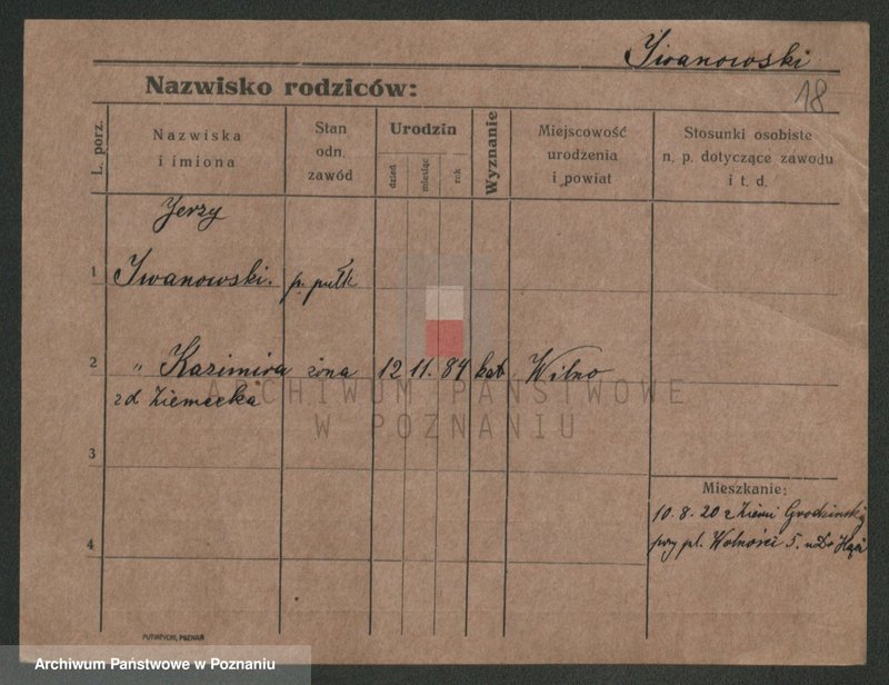 Obraz 19 z jednostki "Iwanowicz - Iżyniec"