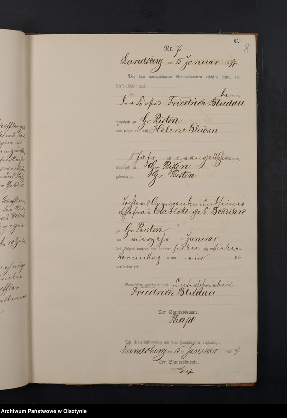 image.from.unit.number "Sterbe-Neben-Register Nr 1 - 101"