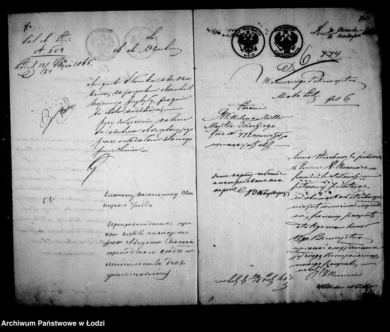 Obraz 14 z jednostki "Akta tyczące się przesiedleń"