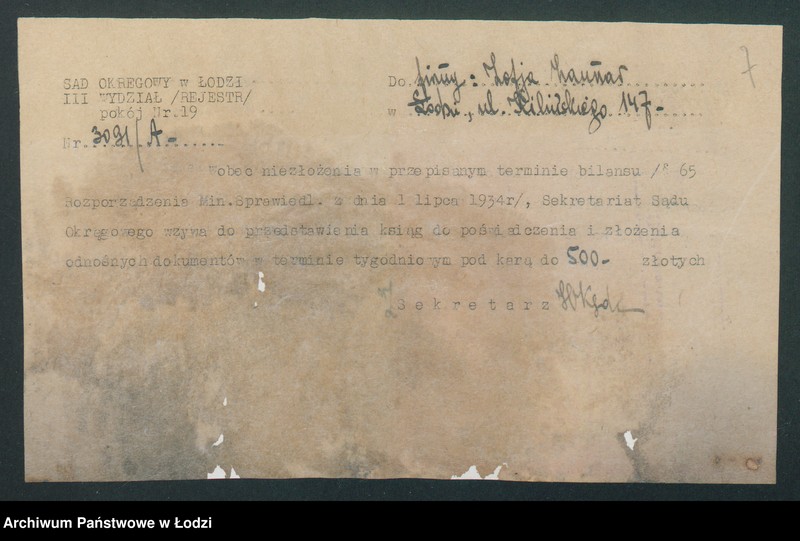 Obraz 9 z jednostki "Zofia Zaunar- sklep komisowy"