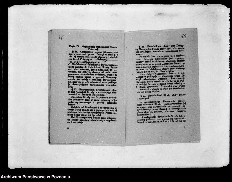 Obraz 20 z jednostki "/Stowarzyszenie ochotniczej straży pożarnej powiatu wągrowieckiego/ litery od O-Z"