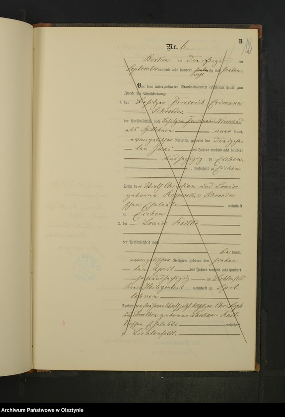 image.from.unit.number "Heiraths-Neben-Register Nr 1 - 9"