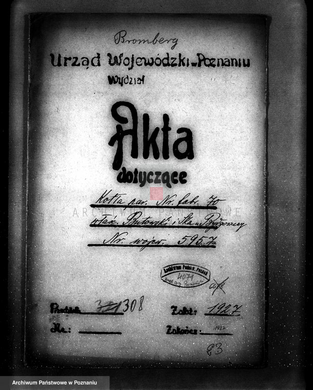 Obraz 3 z jednostki "Zakład Wulkanizacyjny Butowskiego i Ska w Bydgoszczy - nr woj. kotła 5957"