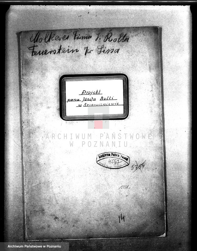 Obraz 4 z jednostki "Projekt urządzenia mleczarni J. Rolli w Krzemieniewie, pow. leszczyński"