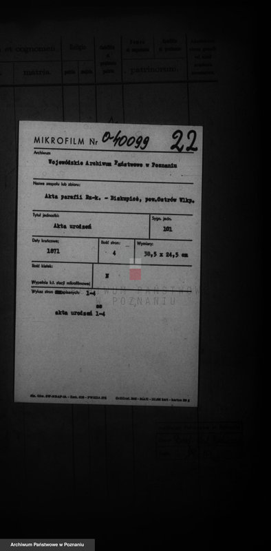 Obraz 1 z jednostki "Liber duplicatus baptisatorum"