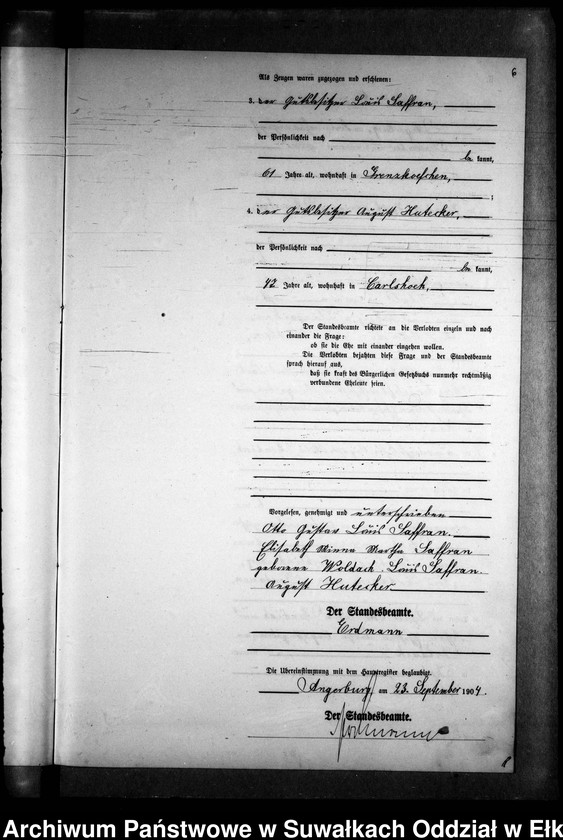 image.from.unit.number "Heirats-Neben-Register des Preussischen Standes-Amtes Kehlen Kreis Angerburg"