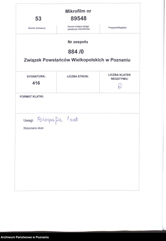 Obraz 5 z jednostki "Generał D. Konarzewski przyjmuje w Poznaniu na Placu Wolności z rąk generała Dowbór - Muśnickiego dowództwo 14 dywizji."