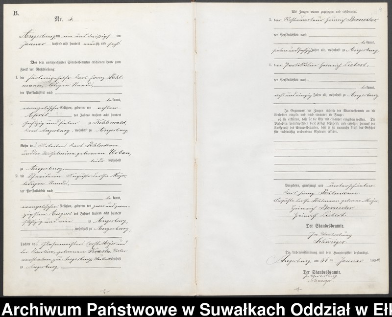 image.from.unit.number "Heiraths-Neben-Register des Preussischen Standes-Amtes Angerburg Kreis Angerburg"