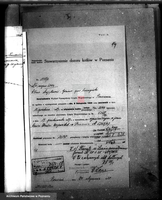 Obraz 18 z jednostki "Majętność Górzno, pow. leszczyński, własność K. Mueller nr woj. kotła 6003"