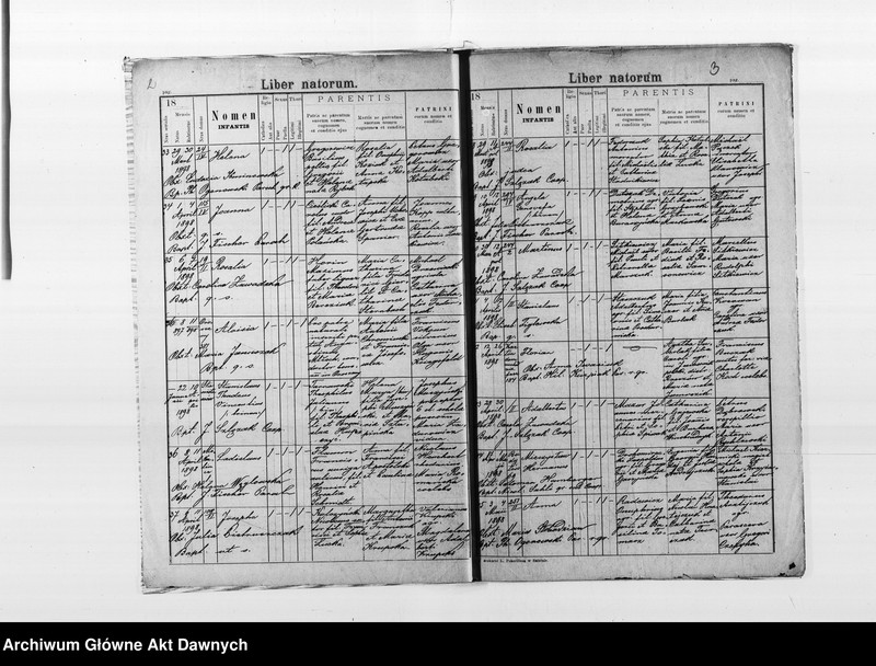 image.from.unit.number "Parafia: Śniatyn. Dekanat: Horodenka. Akta metrykalne urodzeń dla całej parafii."