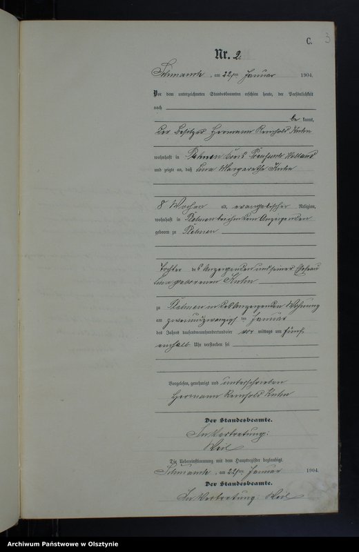 image.from.unit.number "Sterbe-Neben-Register Nr 1 - 27"