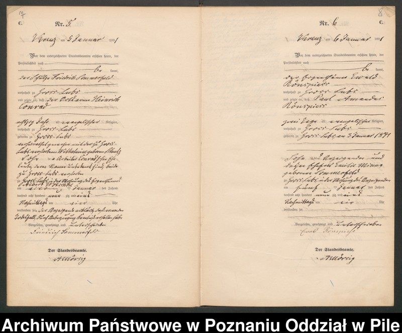 Obraz 7 z jednostki "Księga zgonów"