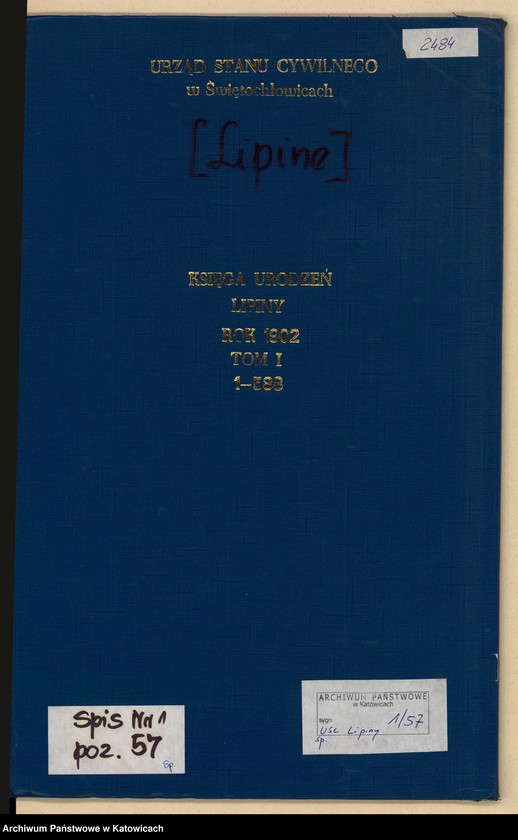 image.from.unit.number "Księga urodzeń T.1 nr 1-588"