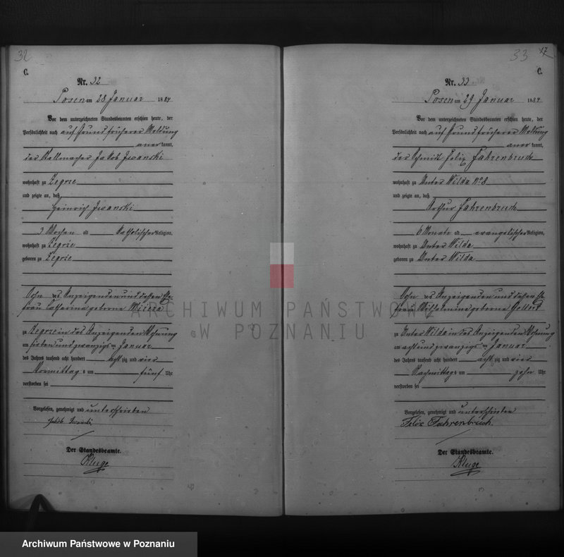 Obraz 18 z jednostki "Księga zgonów"