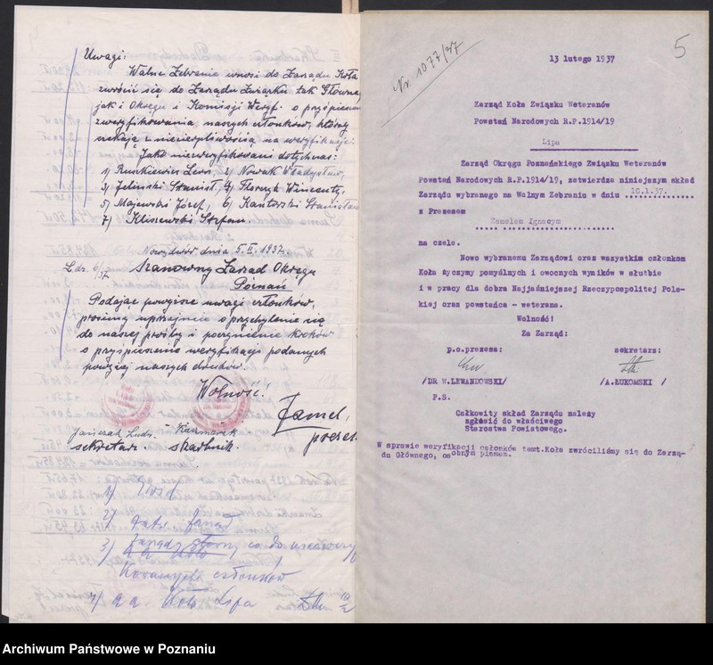 Obraz 8 z jednostki "Lipa, powiat Chodzież - akta koła."