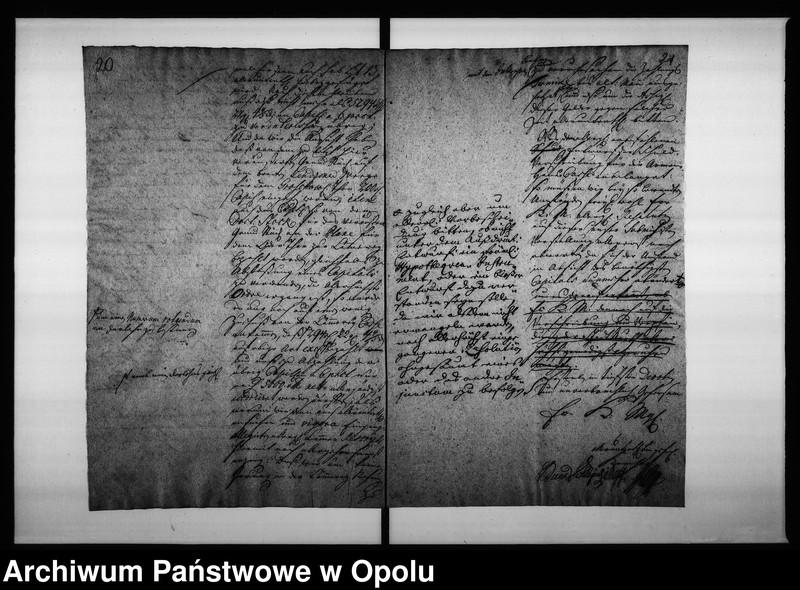 Obraz 19 z jednostki "Acta adhibenda zu denen Rathhäuslichen Actis von Stadt Schulden wegen dem von der Königl: p Cammer zu Breslau aus der Haupt-Armen-Hauss-Casse erhaltenen Darlehn von 5000 rthl. gegen 5 pro Cent Interesse wovon ein gleichmässiges Capital, so bisher zu 6 pro cent verinteressiret werden müssen abgestossen werden soll: Vid: Acta von Bezahlung der Stadt-Schulden: item: Acta wegen Befriedigung der Charlotte Jeltschin"