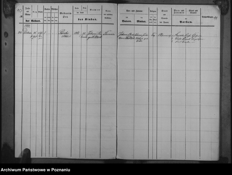 Obraz 8 z jednostki "Tauf- Trau- Sterbe- Register"