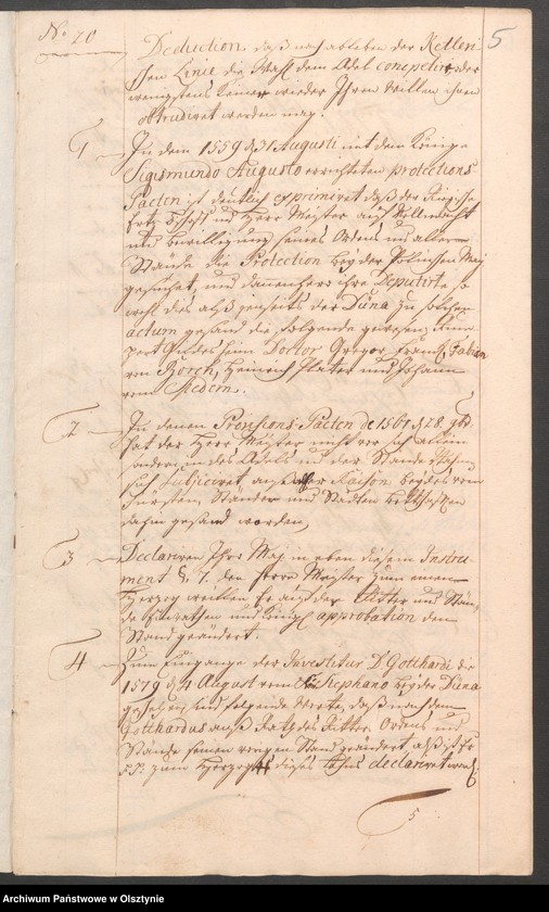 image.from.unit.number "Sammlung Curländischer Akten Aktenfragmenty in 8 Grupen t.1"