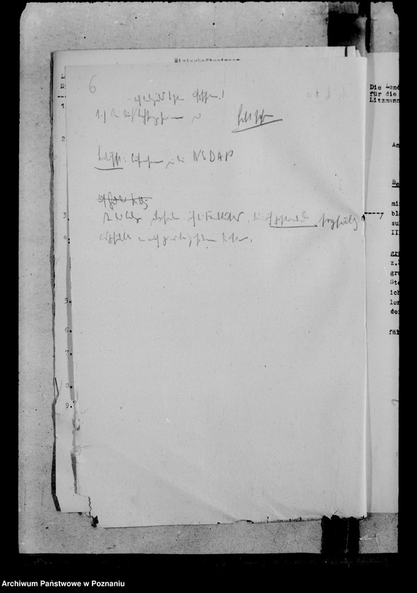 Obraz 10 z jednostki "Aufnahme von Landjahrzieherinnen in die NLDAP"