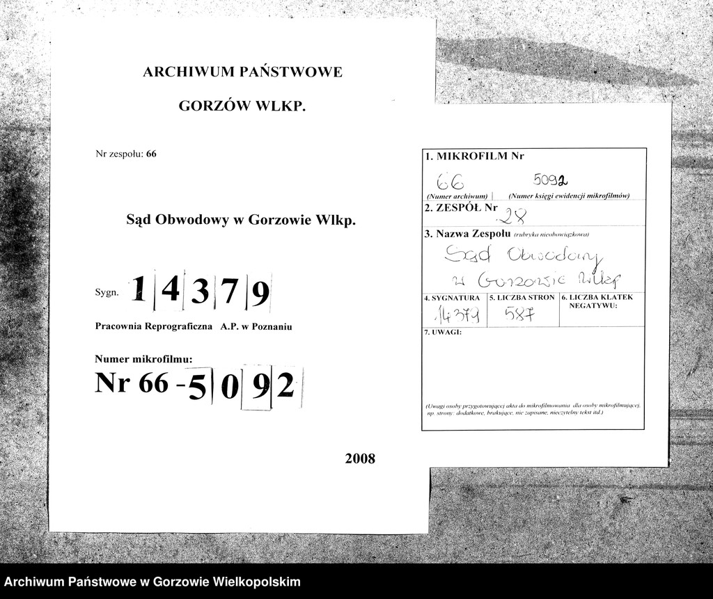 image.from.unit.number "Duplikate der Kirchenbücher von der Parochie Gralow : Gralow (Gralewo), Zantoch (Santok), Pollychen (Stare Polichno), Jahnsfelde (Janczewo)"