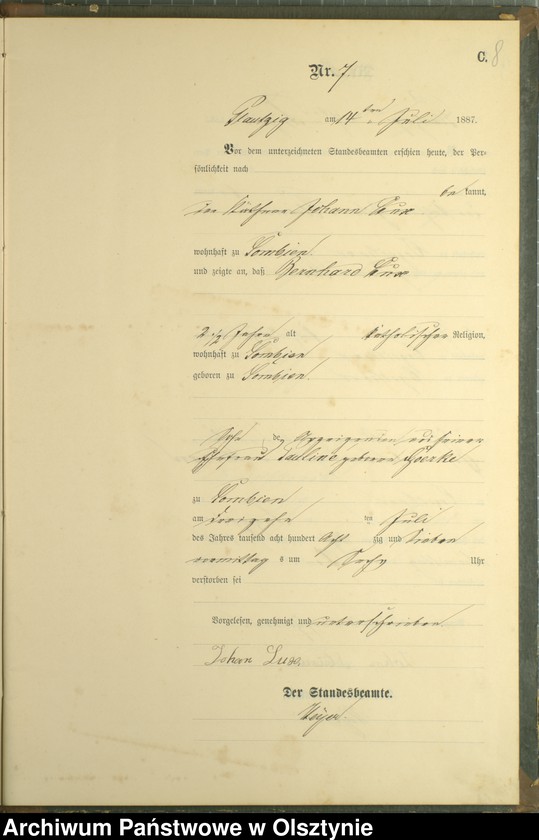 image.from.unit.number "Sterbe-Haupt-Register Nr 1 - 15"