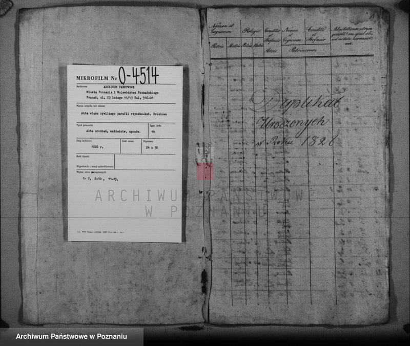 image.from.unit.number "Duplikat urodzonych, ślubów i zgonów"