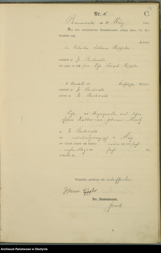 image.from.unit.number "Sterbe-Haupt-Register Nr 1 - 49"
